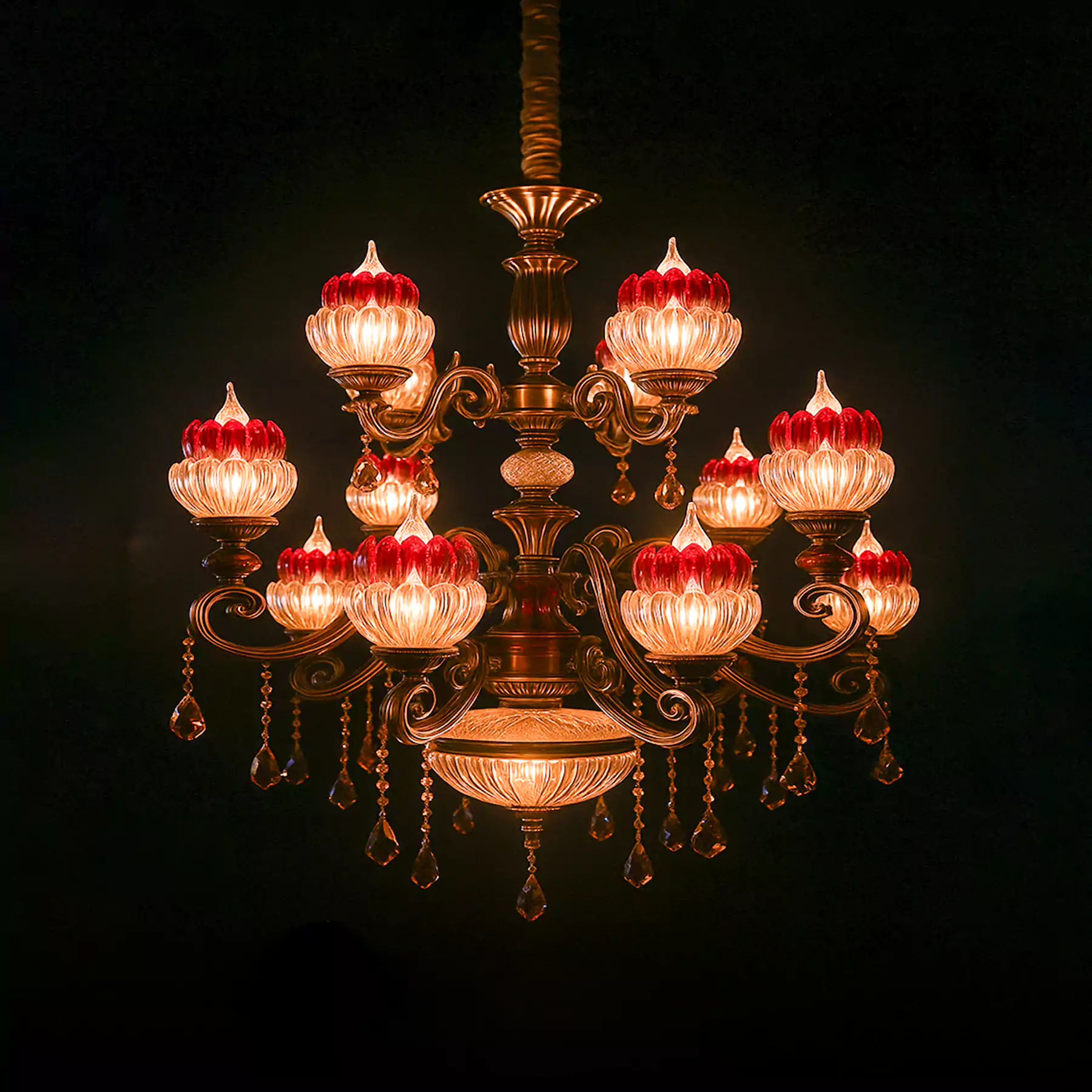 Regal Radiance Chandelier